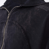 CULTUREWISE TWO STROKE SAINTS BUZOS DE CIERRE OVERSIZED TWO STROKE NEGRO