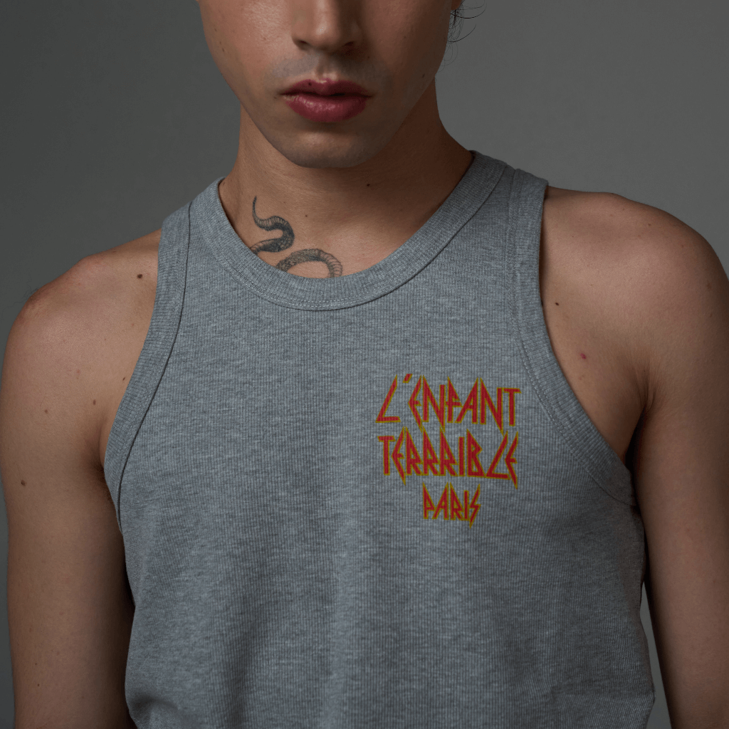 SINNERS ENFANT TERRIBLE TANK TOP HOMBRE GRIS