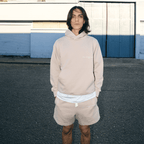 SINNERS GARMENTS SHORTS DE ALGODON BEIGE
