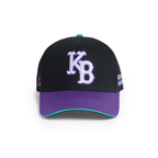 KINGS BRED THE MONARCA GORRA AJUSTABLE NEGRA / MORADO