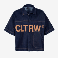 CULTURE WISE KONBINI CAMISA RAW DENIM BUTTON UP