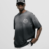 MONOIC TUTTO BENE I CAMISETA OVERSIZED CAVALLO NEGRO DESGASTADO