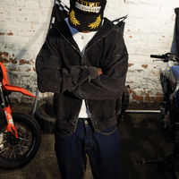 CULTUREWISE TWO STROKE SAINTS BUZOS DE CIERRE OVERSIZED TWO STROKE NEGRO