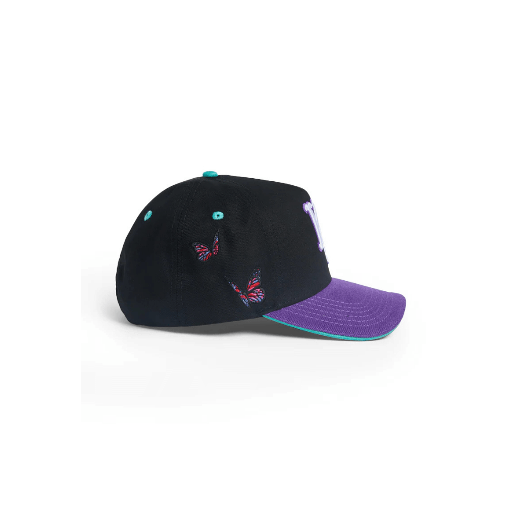 KINGS BRED THE MONARCA GORRA AJUSTABLE NEGRA / MORADO