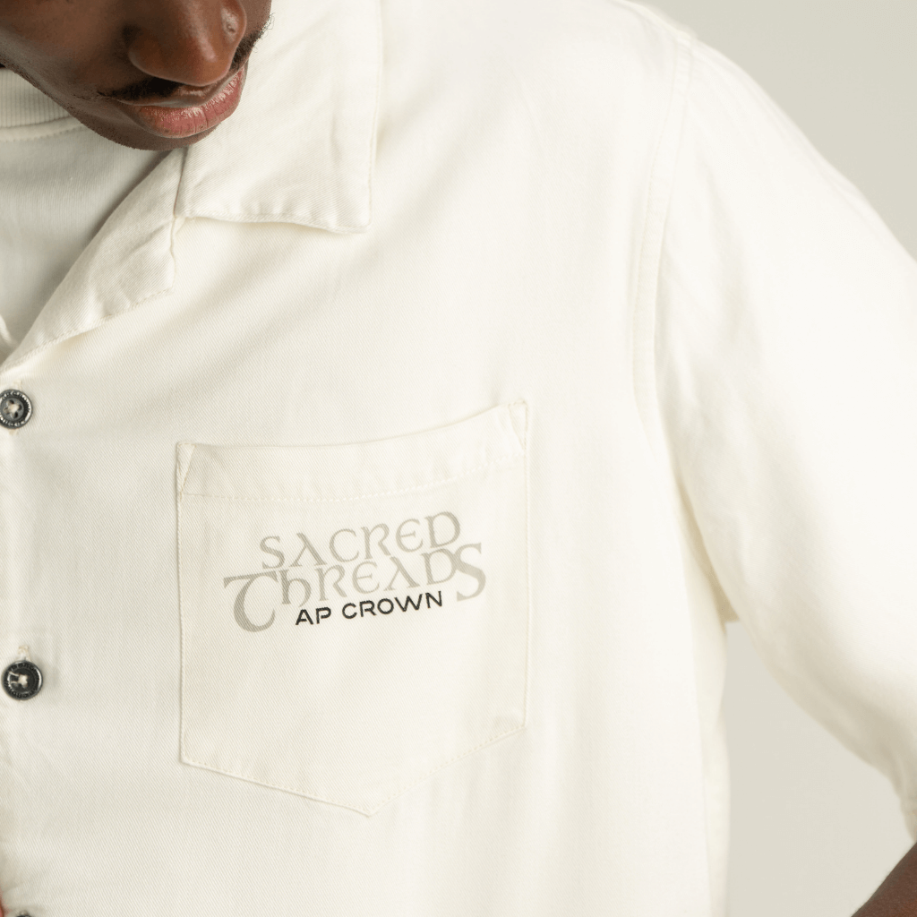 AP CROWN HILOS SAGRADOS KAEL CAMISA REGULAR BLANCA