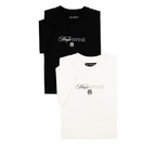 AP CROWN MAYA FOREST MYSIC BIPACK CAMISETAS CAMISETA REGULAR IVORY/NEGRO