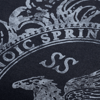 MONOIC TUTTO BENE I CAMISETA OVERSIZED CAVALLO NEGRO DESGASTADO