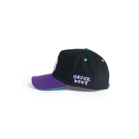 KINGS BRED THE MONARCA GORRA AJUSTABLE NEGRA / MORADO