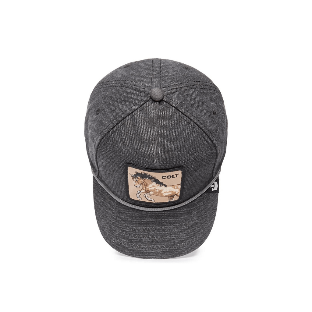 GOORIN BROS CABALLO BUCKING DUCK GORRA CAMIONERA AJUSTABLE GRIS