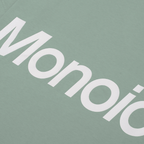 MONOIC TIMELESS V2 CAMISETA LOGO OVERSIZED VERDE MENTA