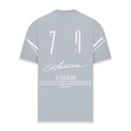 AURUM STARS I GREY STARDUST CAMISETA SEMI OVERSIZED GRIS