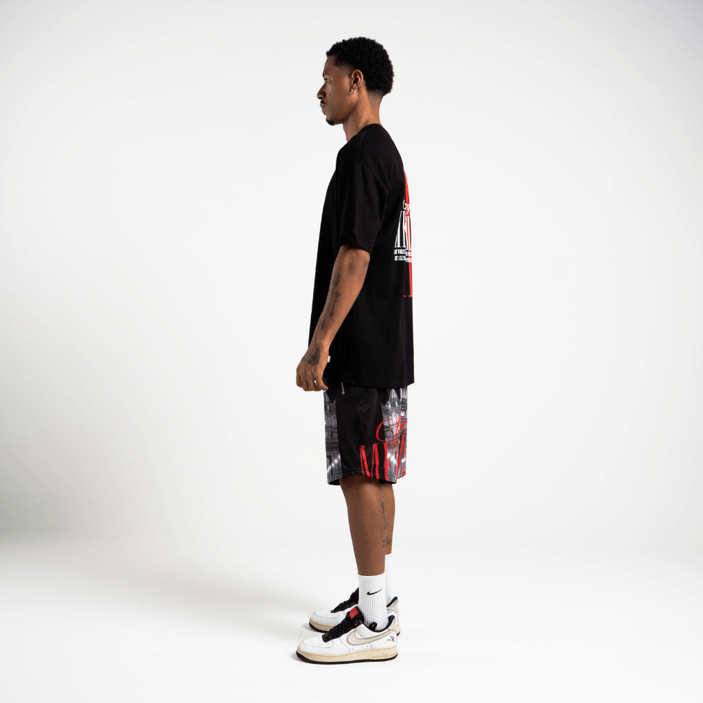 AURUM METROPOLIS III METROPOLIS III CAMISETA OVERSIZED NEGRA