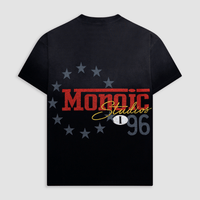MONOIC TUTTO BENE I CAMISETA OVERSIZED FIT MONZA NEGRO OSCURO