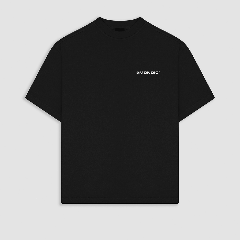 MONOIC TIMELESS V2 CAMISETA  BOXY FIT NEGRA