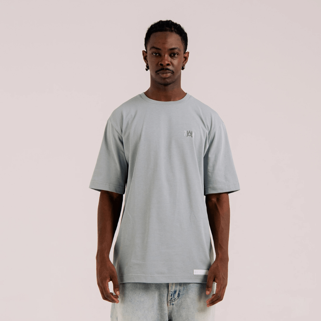 AURUM STARS I GREY STARDUST CAMISETA SEMI OVERSIZED GRIS