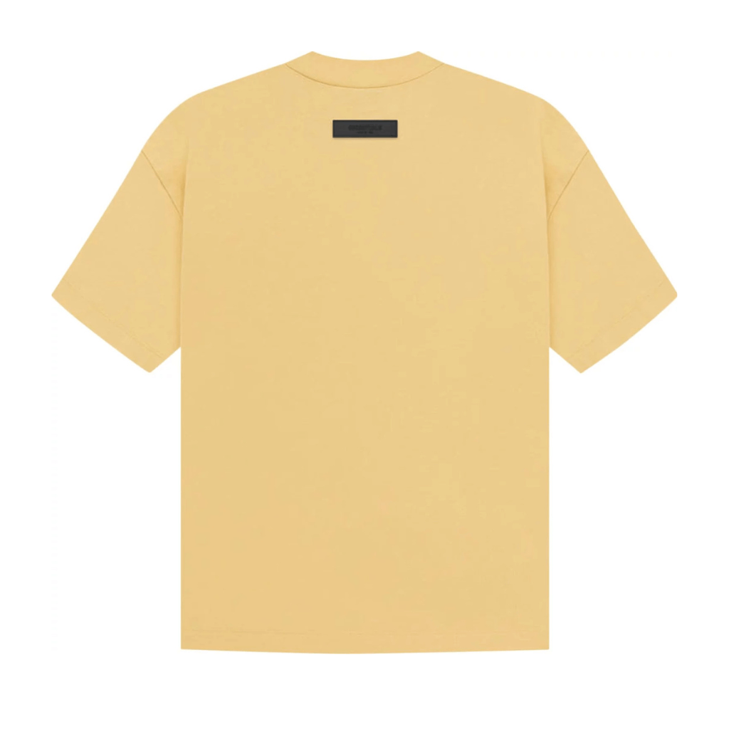 FEAR OF GOD ESSENTIALS CAMISETA OVERSIZE BASICA AMARILLA LIGHT TUSCAN