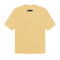 FEAR OF GOD ESSENTIALS CAMISETA OVERSIZE BASICA AMARILLA LIGHT TUSCAN