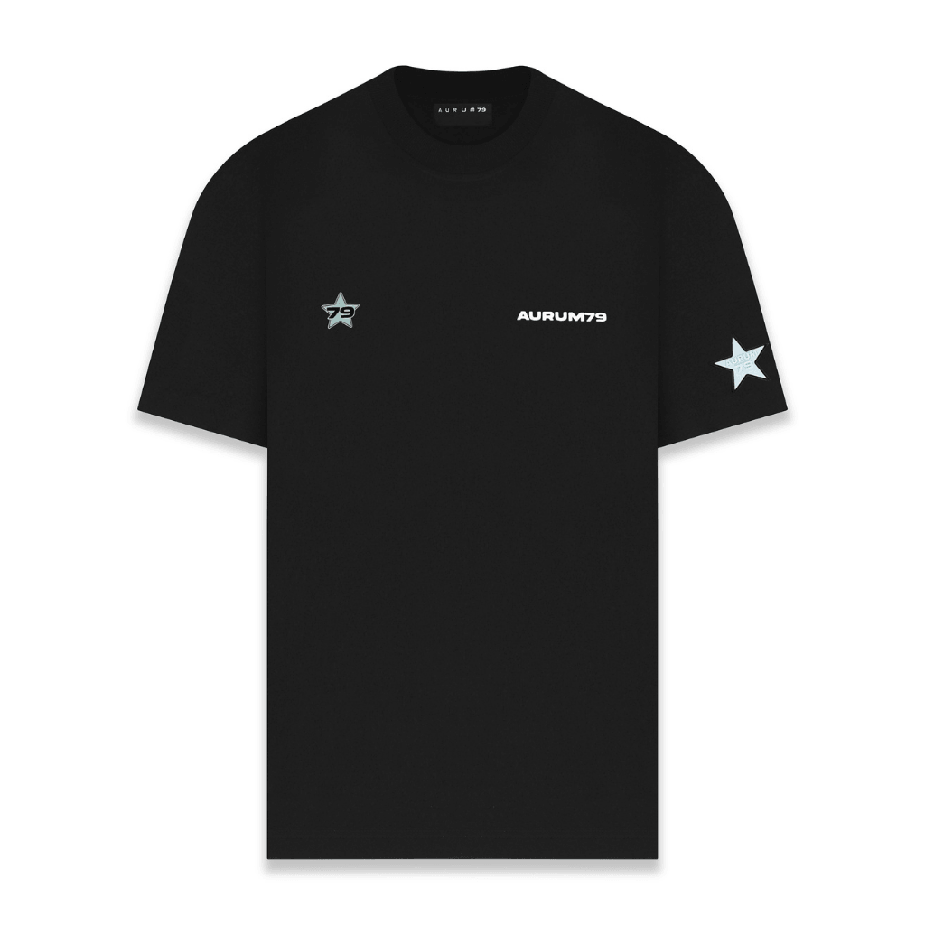 AURUM STARS I 79 STADIUM CAMISETA SEMI BOXI NEGRA