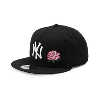 NEW ERA 9FIFTY MLB NEW YORK YANKEES ROSE COLLECTION GORRA AJUSTABLE NEGRA