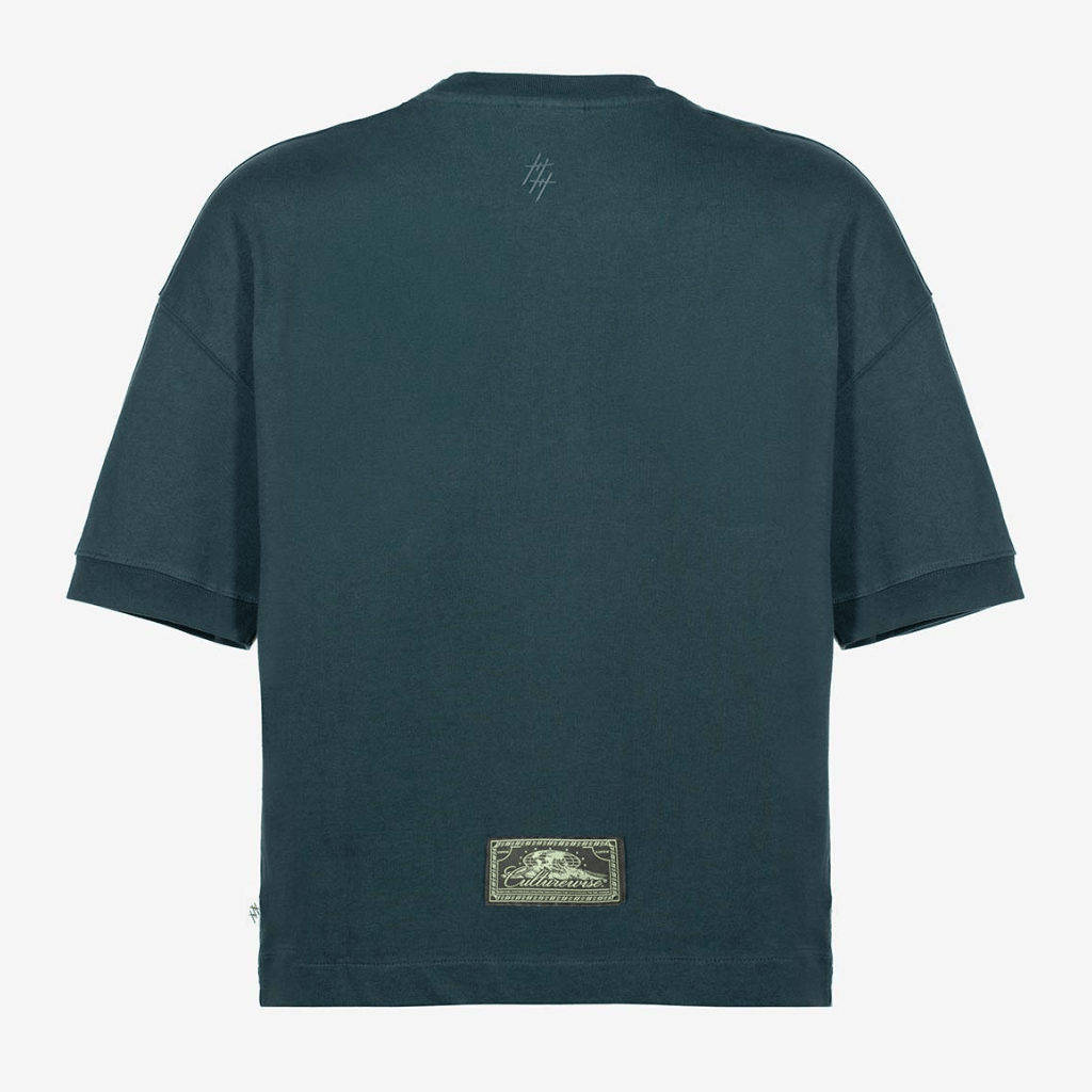 CULTURE WISE PASS THE LOVE CAMISETA OVERSIZED RIRI 420 VERDE