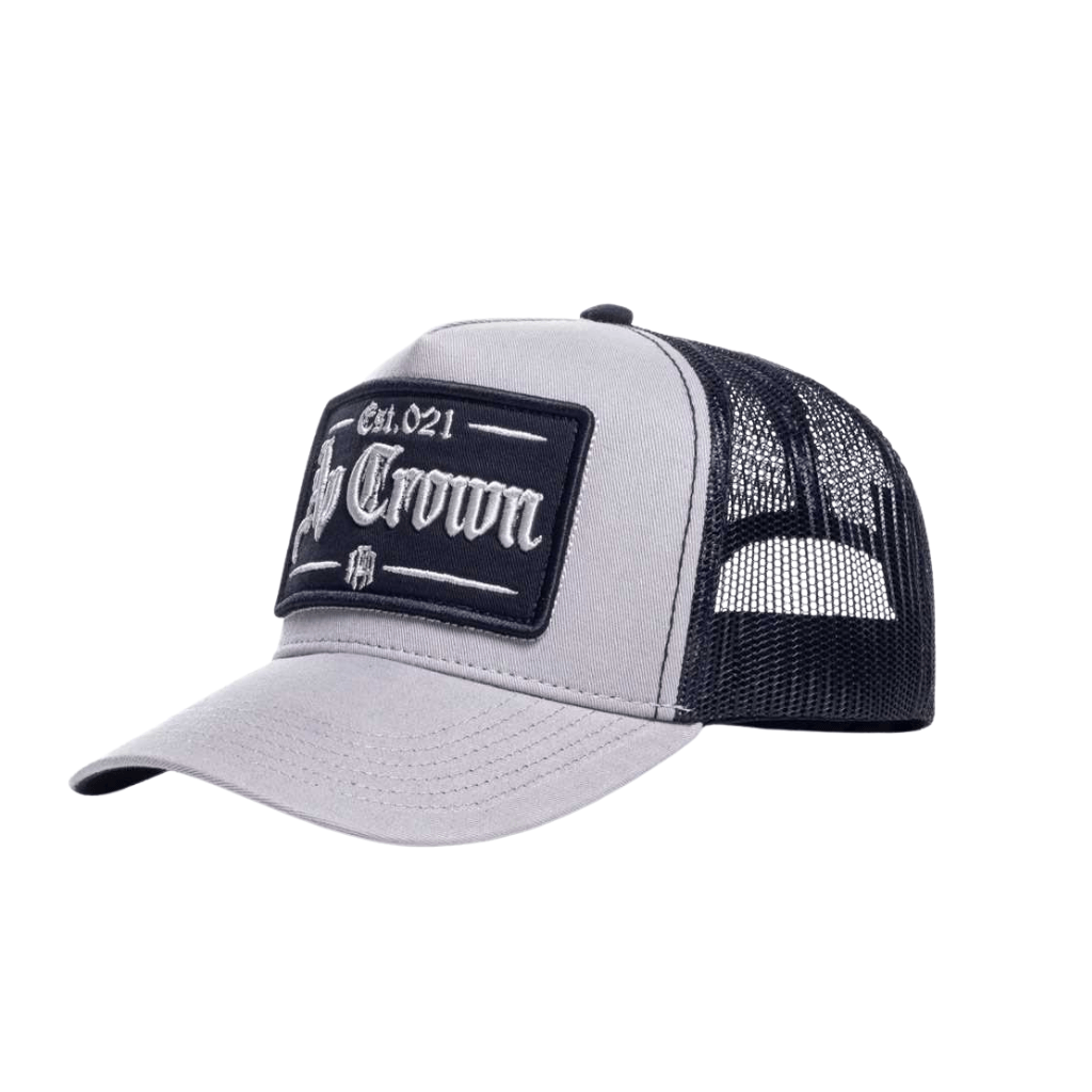 AP CROWN SIGNAL GORRA AJUSTABLE DELTA TRUCKER GRIS