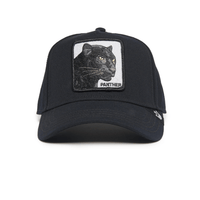 GOORIN BROS PANTHER FIELD 100 GORRA CAMIONERA AJUSTABLE NEGRA