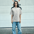 SINNERS LOGO CAMISETA OVERSIZE BEIGE