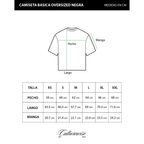CULTUREWISE COREWISE CAMISETA OVERSIZE NEGRO