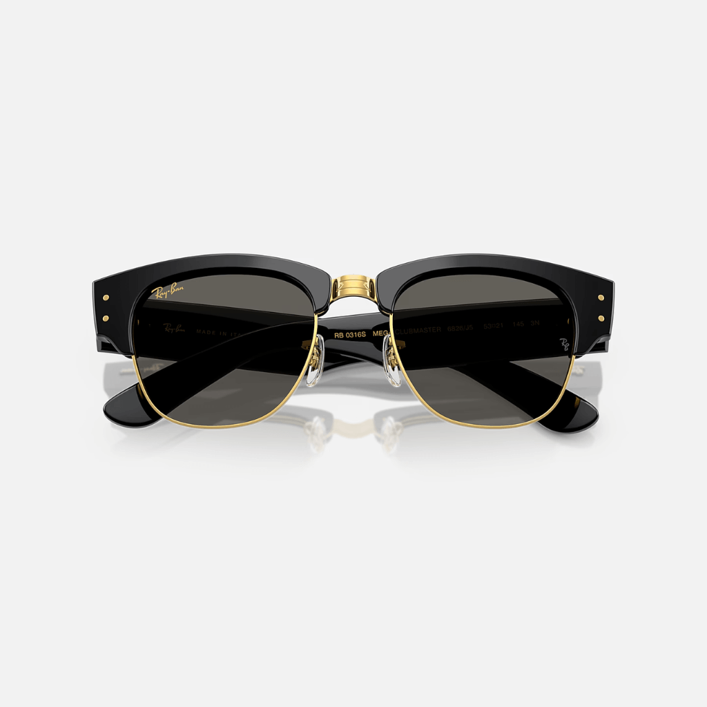 GAFAS RAYBAN X A$AP MEGACLUBMASTER BLACKED OUT COLLECTION