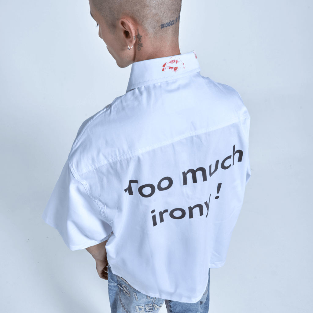 SINNERS SEXUAL FANTASIES II TOO MUCH IRONY CAMISERO BLANCO