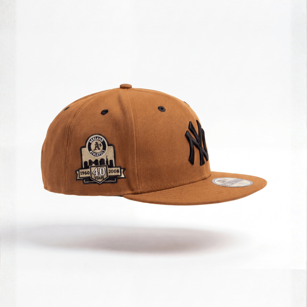NEW ERA 9FIFTY MLB NEW YORK YANKEES TOASTED GORRA AJUSTABLE CAFE