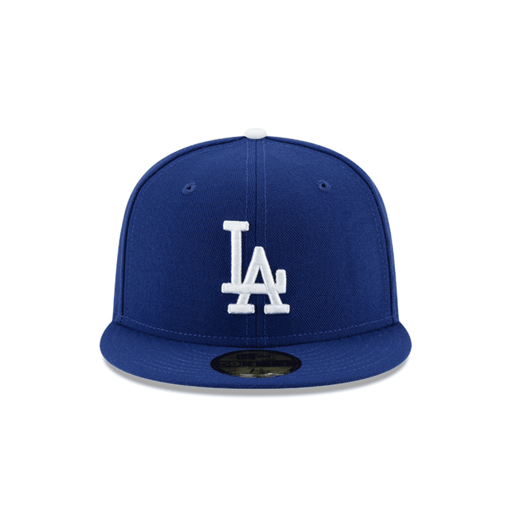 NEW ERA 59FIFTY MLB ON FIELD LA DODGERS GORRA BASICA CERRADA AZUL LOGO BLANCO