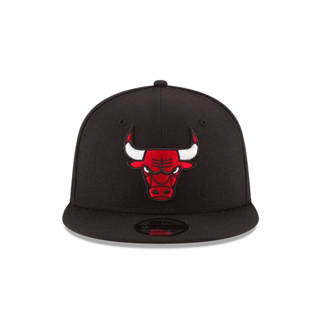 NEW ERA 9FIFTY NBA MVP CHICAGO BULLS GORRA AJUSTABLE NEGRA LOGO CLASICO
