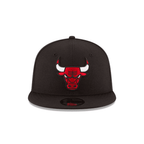 NEW ERA 9FIFTY NBA MVP CHICAGO BULLS GORRA AJUSTABLE NEGRA LOGO CLASICO