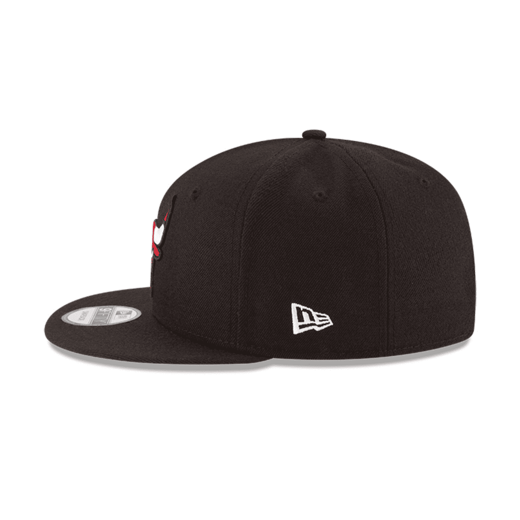 NEW ERA 9FIFTY NBA MVP CHICAGO BULLS GORRA AJUSTABLE NEGRA LOGO CLASICO