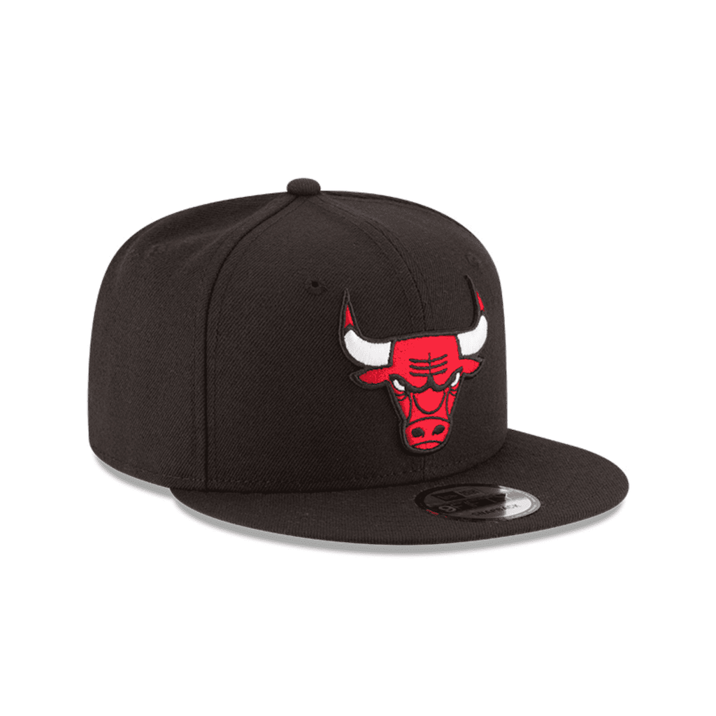 NEW ERA 9FIFTY NBA MVP CHICAGO BULLS GORRA AJUSTABLE NEGRA LOGO CLASICO