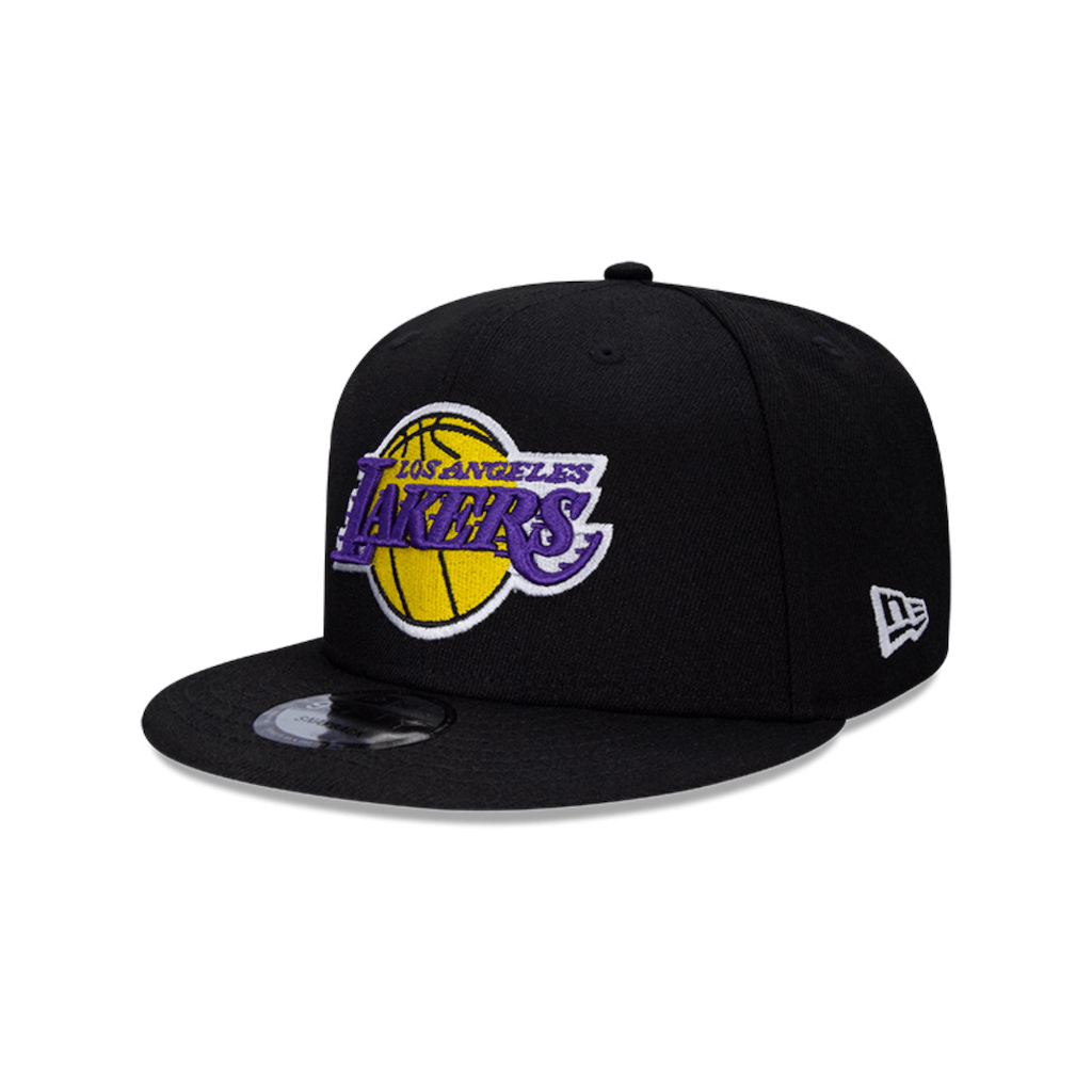 NEW ERA 9FIFTY NBA MVP LA LAKERS GORRA AJUSTABLE NEGRA LOGO CLASICO