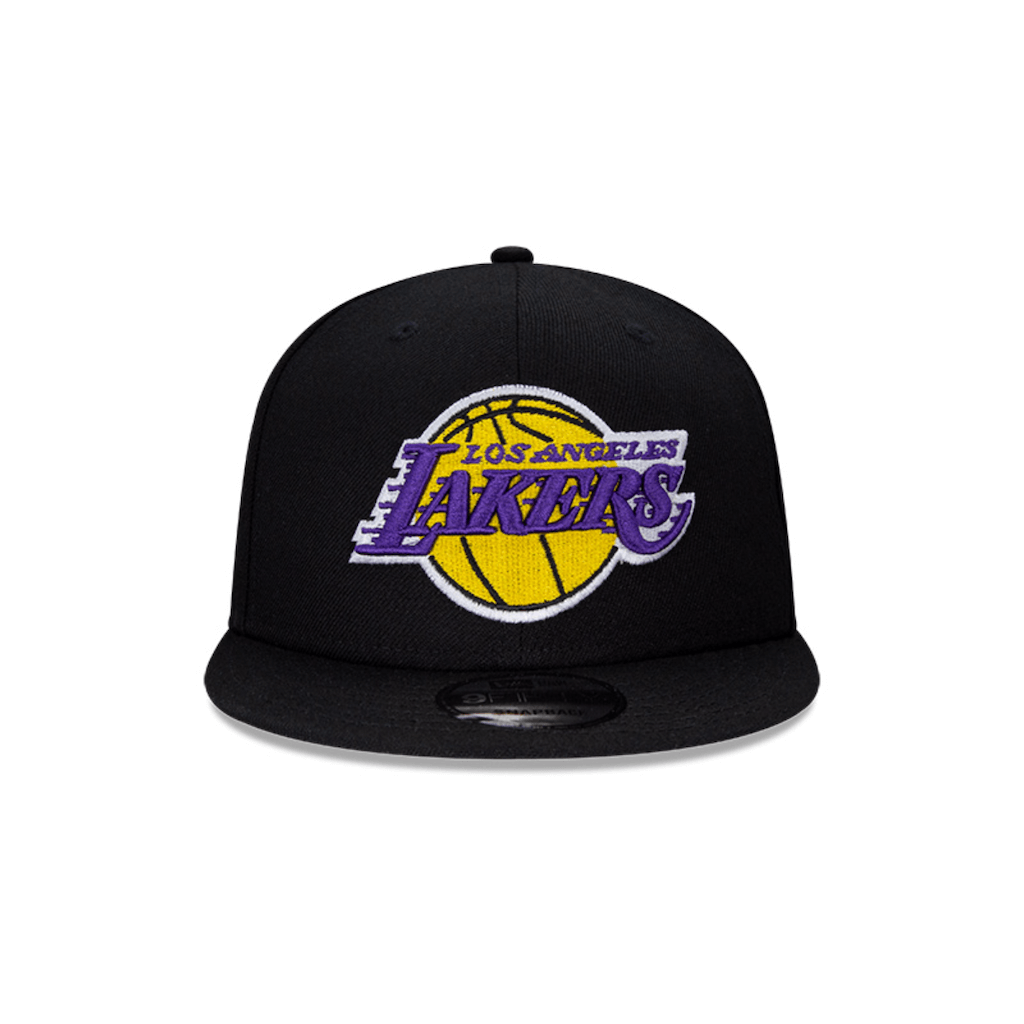 NEW ERA 9FIFTY NBA MVP LA LAKERS GORRA AJUSTABLE NEGRA LOGO CLASICO