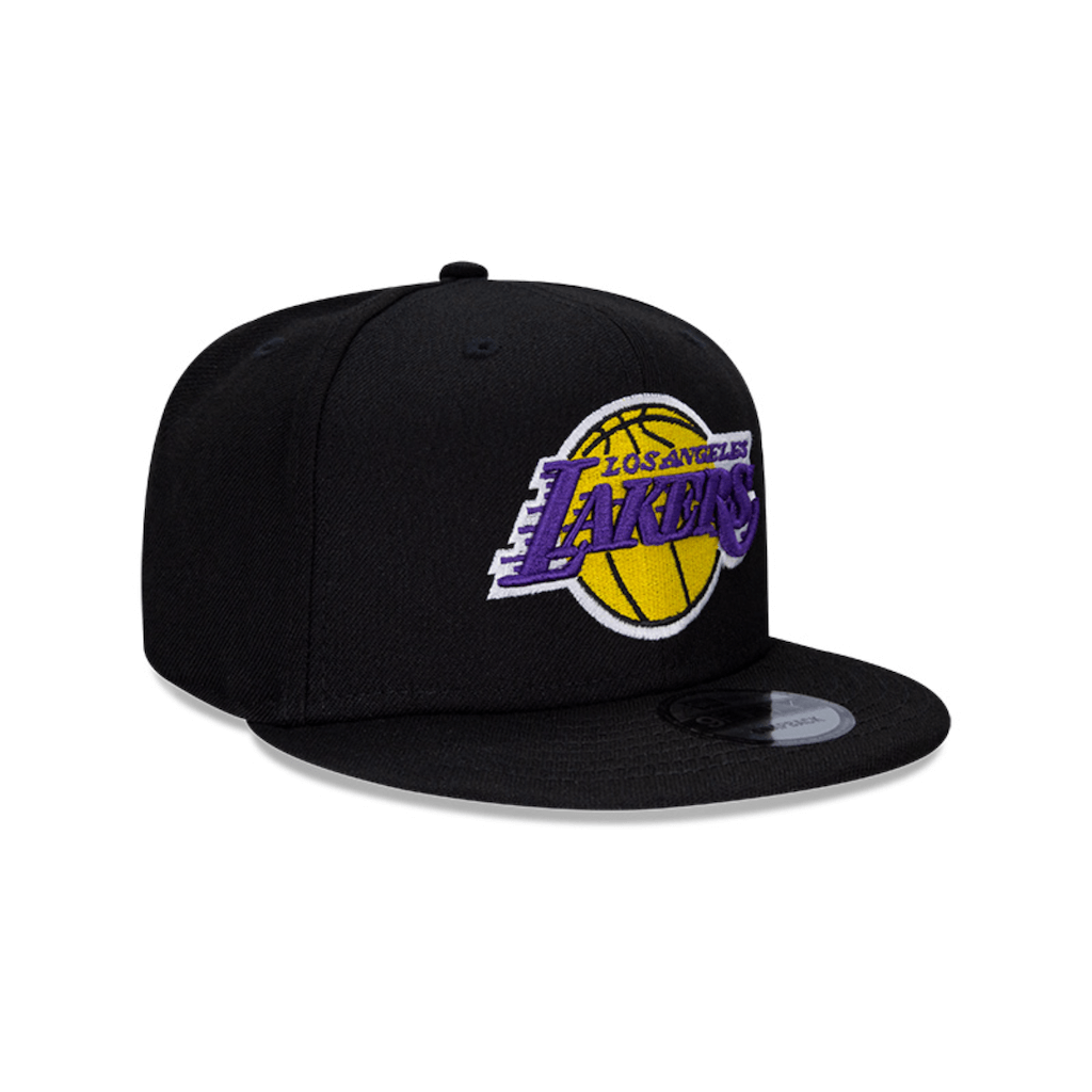NEW ERA 9FIFTY NBA MVP LA LAKERS GORRA AJUSTABLE NEGRA LOGO CLASICO