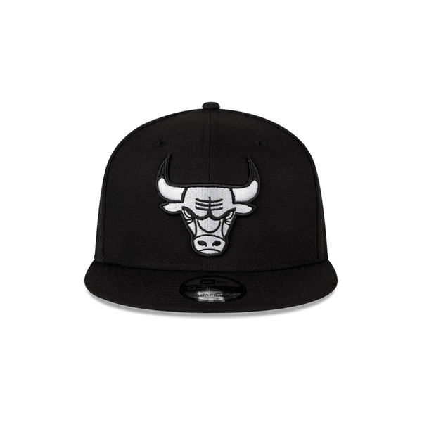 NEW ERA 9FIFTY NBA CHICAGO BULLS BLKWHI GORRA AJUSTABLE NEGRA