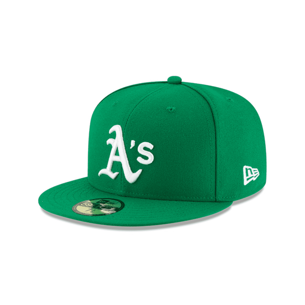 NEW ERA 59FIFTY MLB OAKLAND ATHLETICS AC PERFORMANCE COLLECTION GORRA CERRADA VERDE