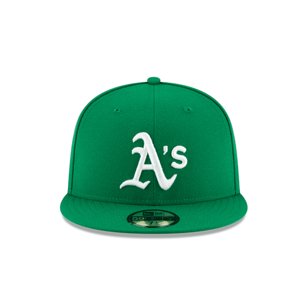 NEW ERA 59FIFTY MLB OAKLAND ATHLETICS AC PERFORMANCE COLLECTION GORRA CERRADA VERDE