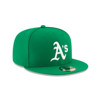 NEW ERA 59FIFTY MLB OAKLAND ATHLETICS AC PERFORMANCE COLLECTION GORRA CERRADA VERDE