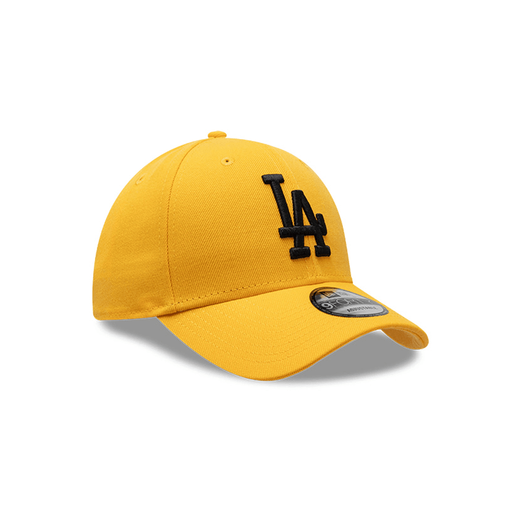 NEW ERA 9FORTY MLB LOS ANGELES DODGERS LEAGUE ESSENTIALS GORRA AJUSTABLE DORADO