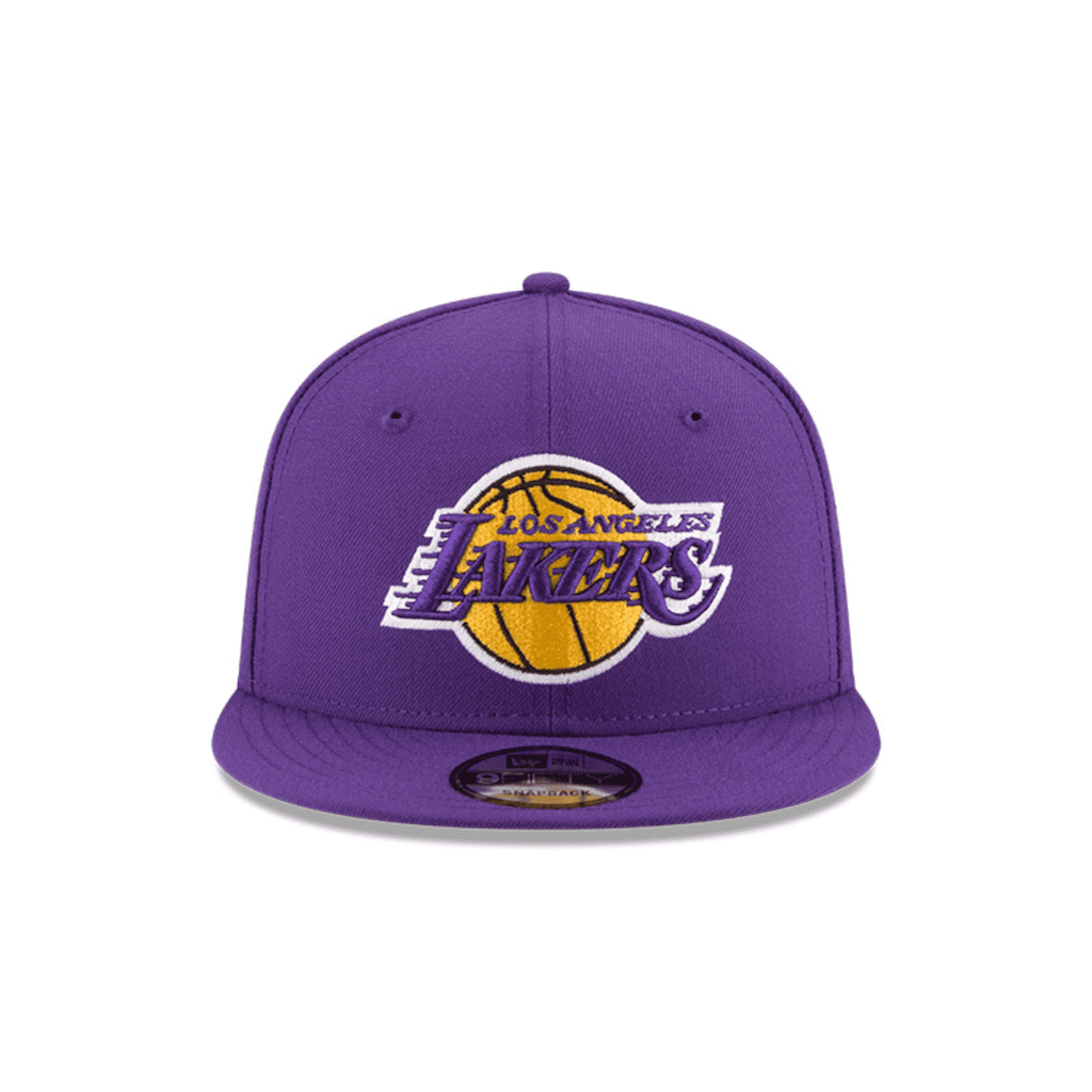 NEW ERA 9FIFTY NBA LOS ANGELES LAKERS TEAM COLOR GORRA AJUSTABLE MORADA