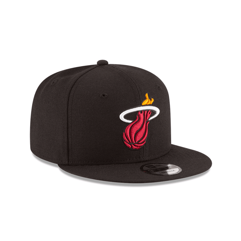 NEW ERA 9FIFTY MLB MIAMI HEAT MVP GORRA AJUSTABLE NEGRA