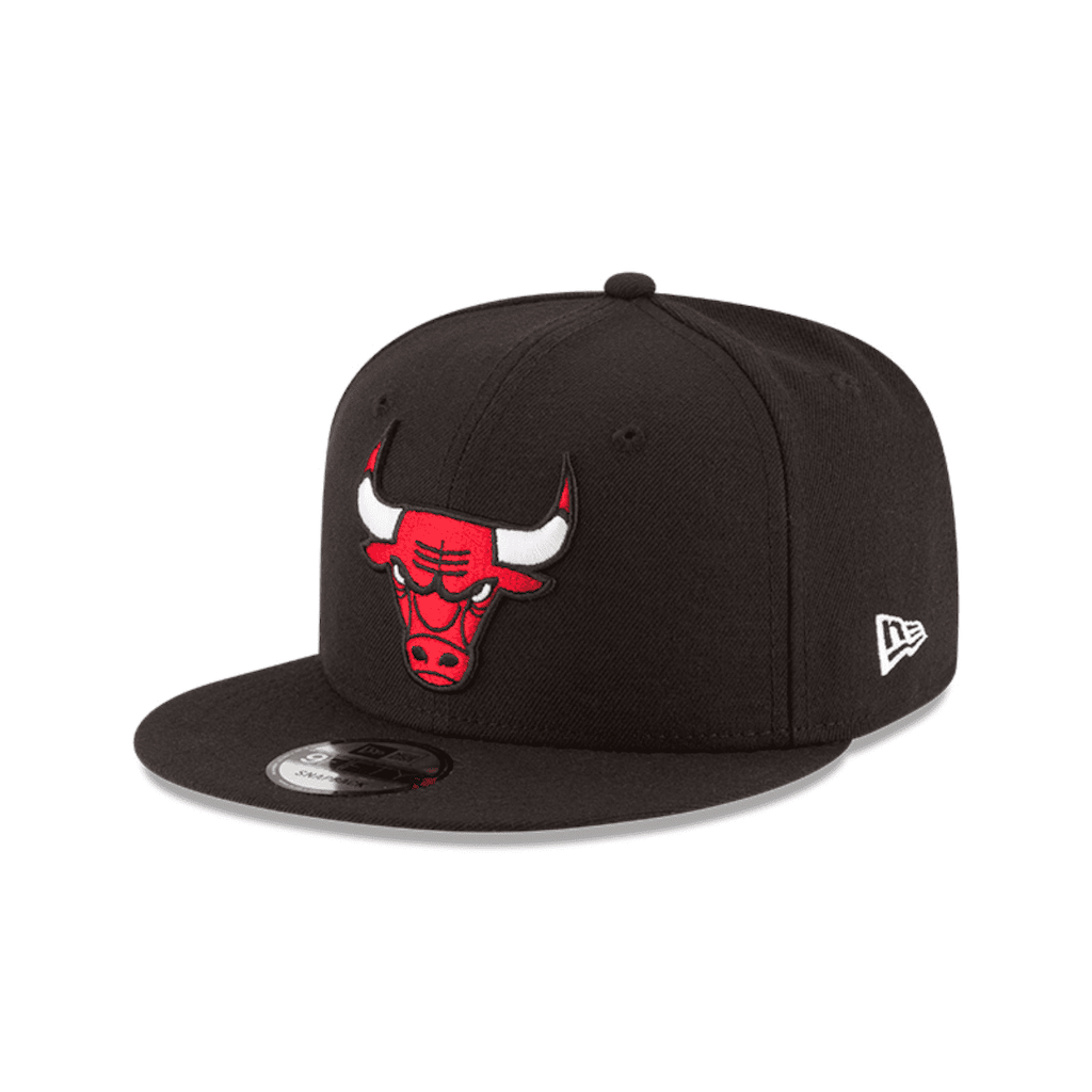 NEW ERA 9FIFTY NBA CHICAGO BULLS BASIC COLLECTION GORRA AJUSTABLE NEGRA