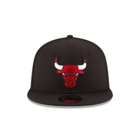 NEW ERA 9FIFTY NBA CHICAGO BULLS BASIC COLLECTION GORRA AJUSTABLE NEGRA