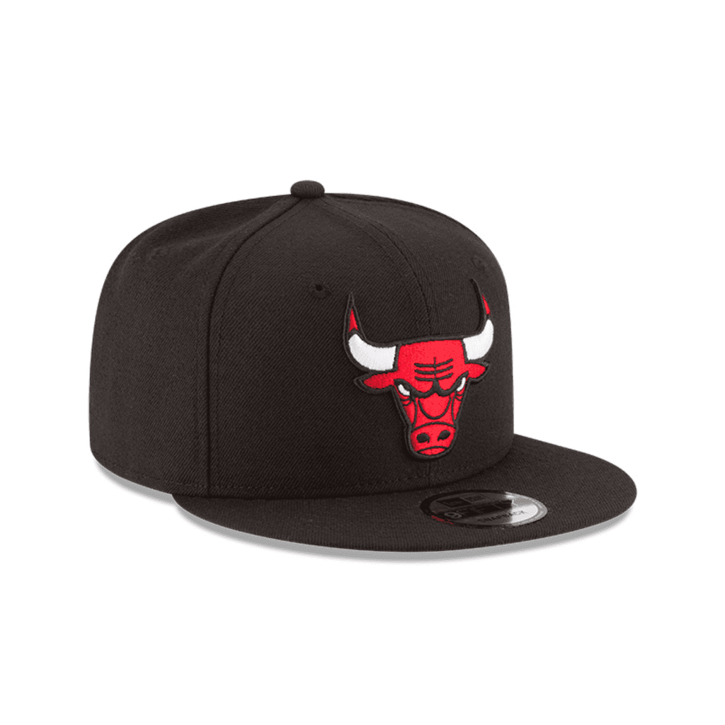 NEW ERA 9FIFTY NBA CHICAGO BULLS BASIC COLLECTION GORRA AJUSTABLE NEGRA