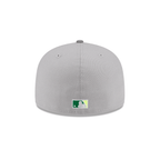 NEW ERA 59FIFTY MLB NEW YORK YANKEES 2000 WORLD SERIES GORRA CERRADA GRIS